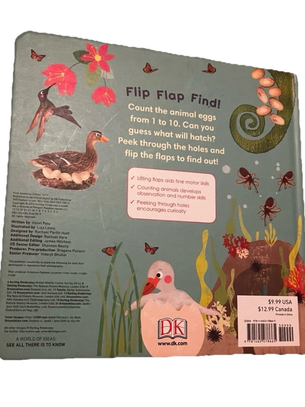 Flip, Flap, Find! Counting 1, 2, 3 Board Book